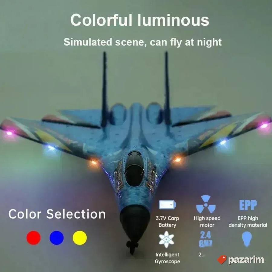 Avion SU-27 na daljinski / Gratis baterije 7