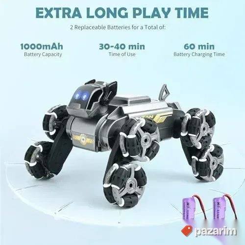 Robot PAS na 8 točkova Stunt na daljinski/ Gratis baterije 5