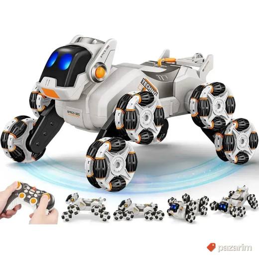 Robot PAS auto 8 točkova na daljinski / Gratis baterije