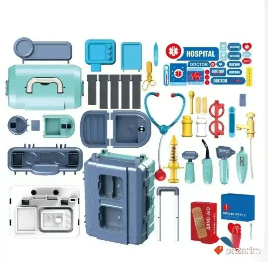 Kofer AMBULANTA doktor 38delova 3u1 igracka za decu 2