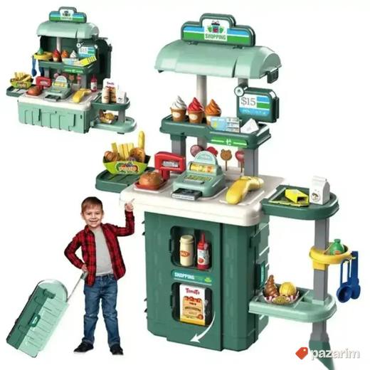 Kofer SUPERMARKET 3u1 sa 59 delova igracka za decu