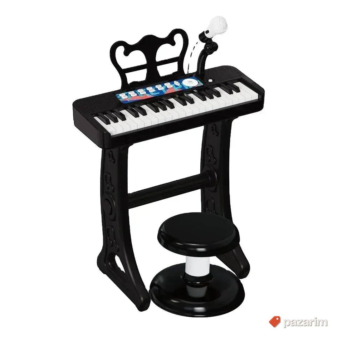 Klavir piano+Stolica+Mikrofon za decu 1