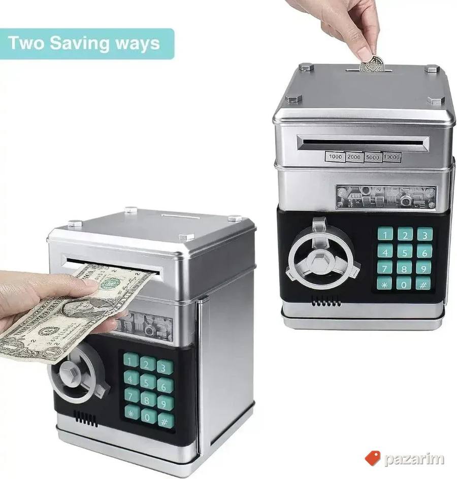 Kasica SEF bankomat za štednju novca za decu 4