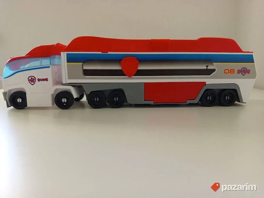 PATROLNE šape kamion kamper +7 figura u svojim vozilima 4
