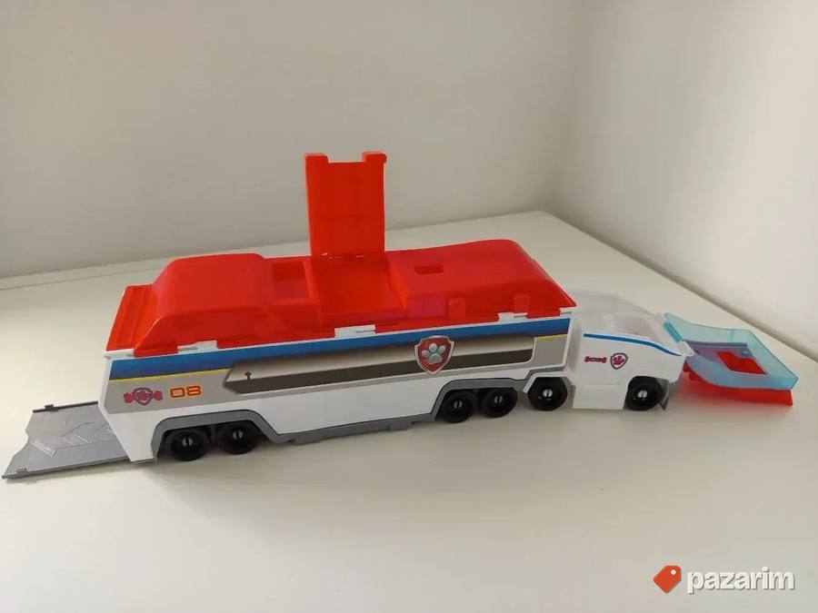 PATROLNE šape kamion kamper +7 figura u svojim vozilima 5