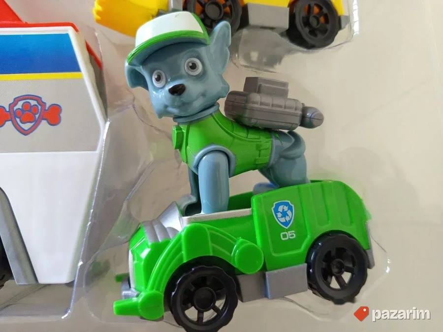 PATROLNE šape kamion kamper +7 figura u svojim vozilima 7