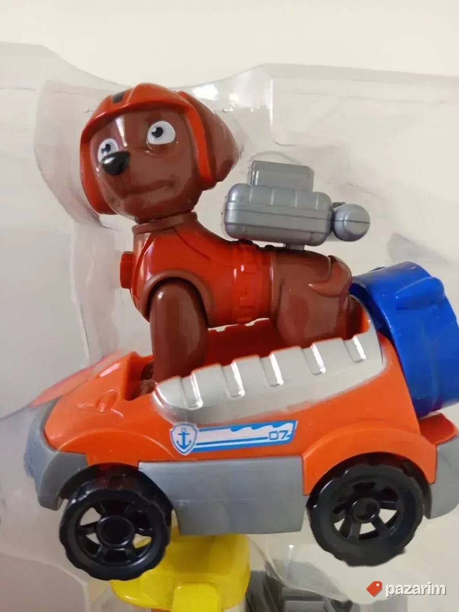 PATROLNE šape kamion kamper +7 figura u svojim vozilima 8