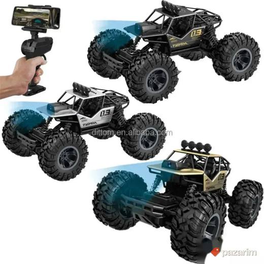 Metalni auto Rock Crawler+Daljinski+KAMERA/ Gratis baterije