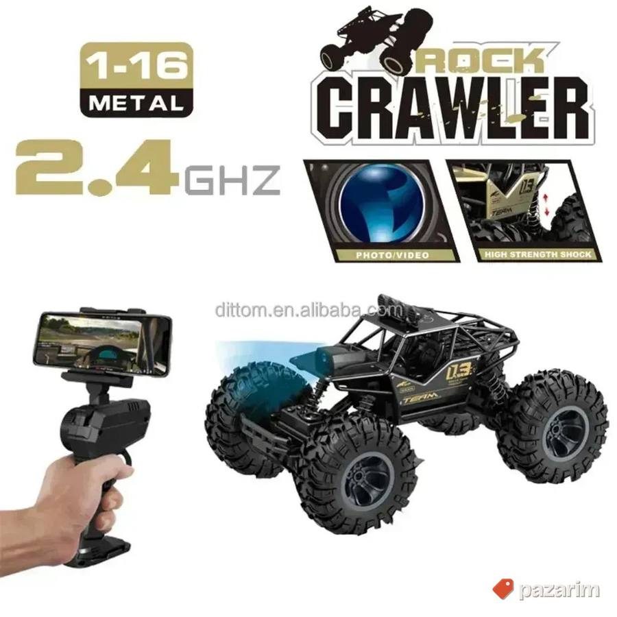 Metalni auto Rock Crawler+Daljinski+KAMERA/ Gratis baterije 4