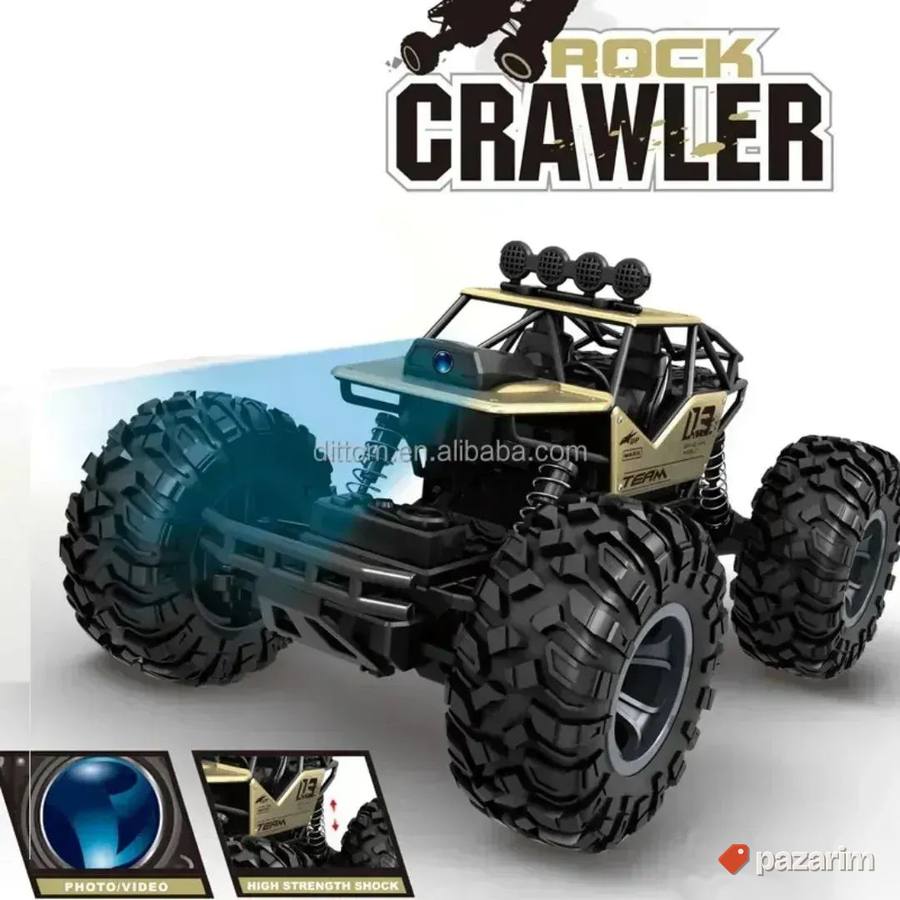 Metalni auto Rock Crawler+Daljinski+KAMERA/ Gratis baterije 5