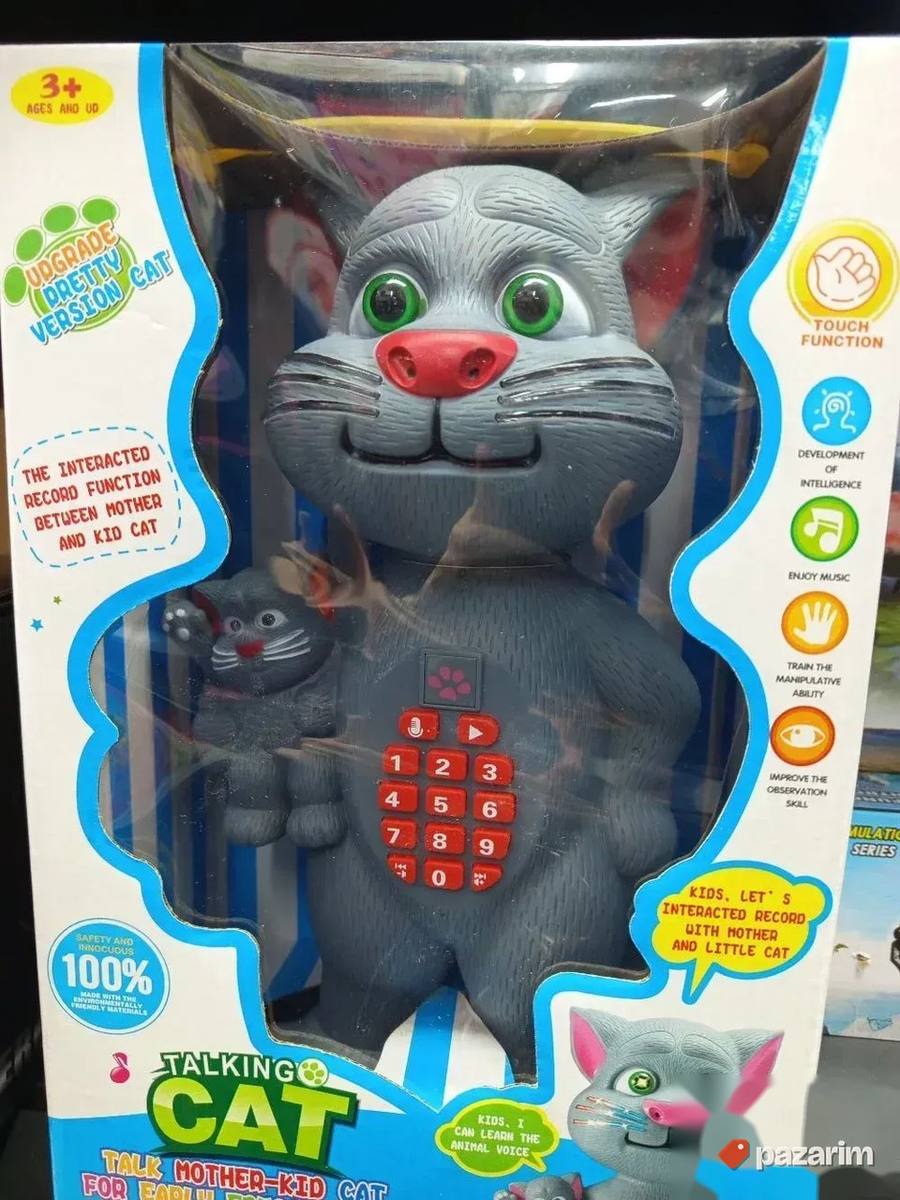Pametni mačak Tom koji priča + beba igračka 2