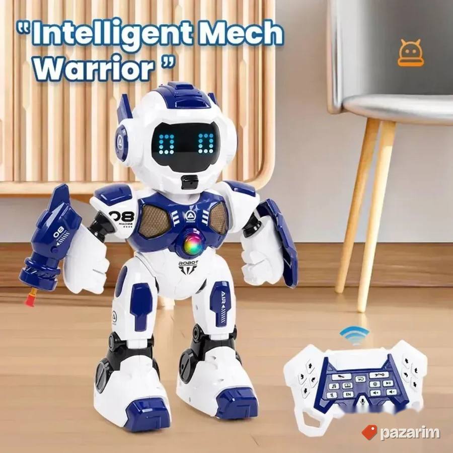 Pametni robot RATNIK izbacuje strelice+Daljinski/ igračka 8