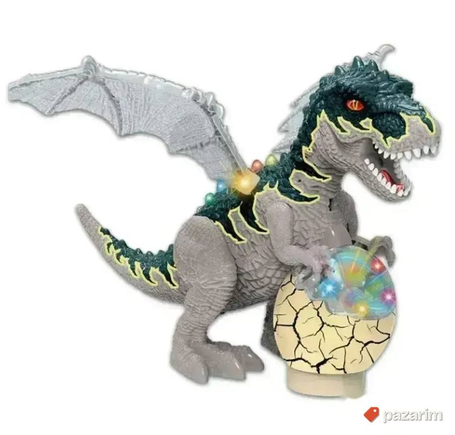 DINOsaurus hoda sa svetlećim jajetom izbacuje DIM kao vatru 2