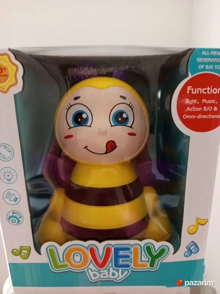 Vesela svetleća pčelica igračka za decu 7