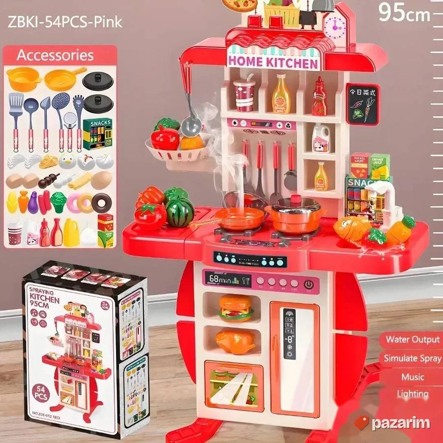 Kuhinja za decu 54 pcs+ Poklon GRATIS 3