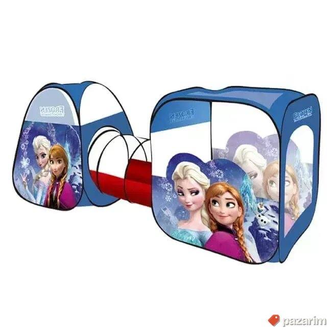 Šator FROZEN 3u1 sa tunelom Elza i Ana za decu 1
