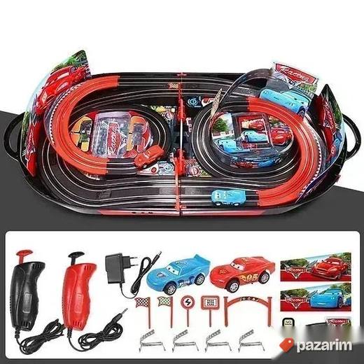 PRENOSIVA trkačka staza u boxu Cars +2 autića igračka