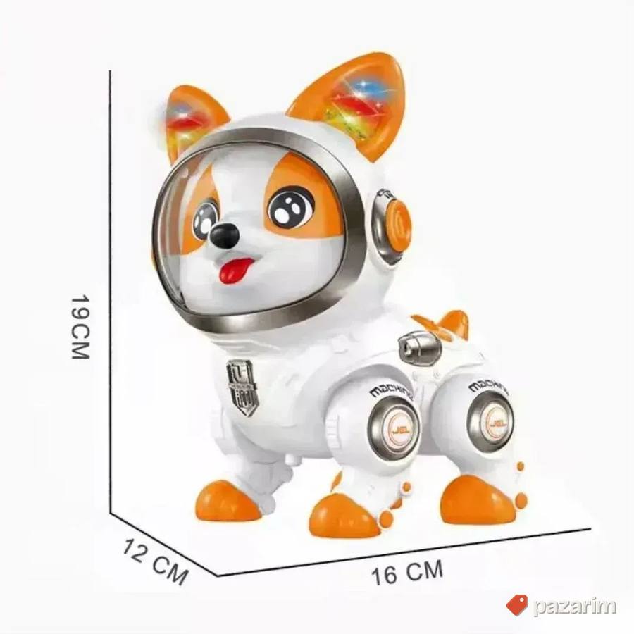 Svemirski PAS robot/ KUCA priča pleše svetli igračka 3