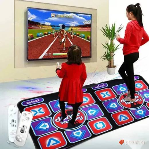 VELIKA dupla prostirka za TV Gaming /ples dece i odraslih