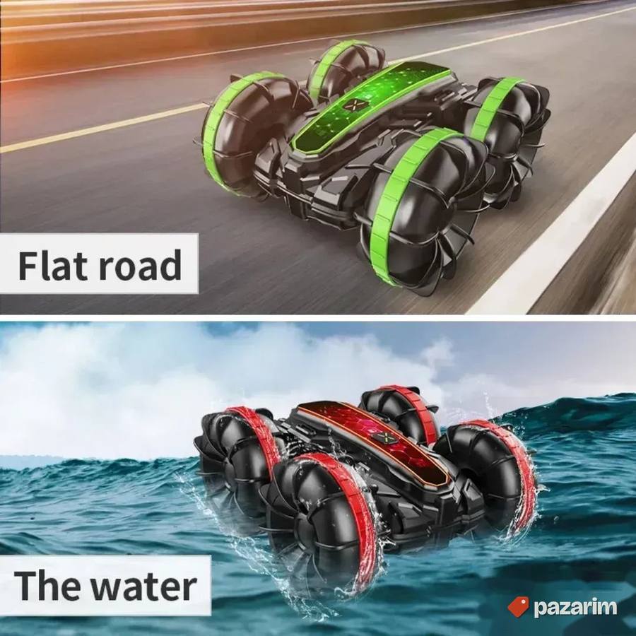 Auto vodootporan AMPHIBIOUS 2u1 na daljinski + Narukvica 4
