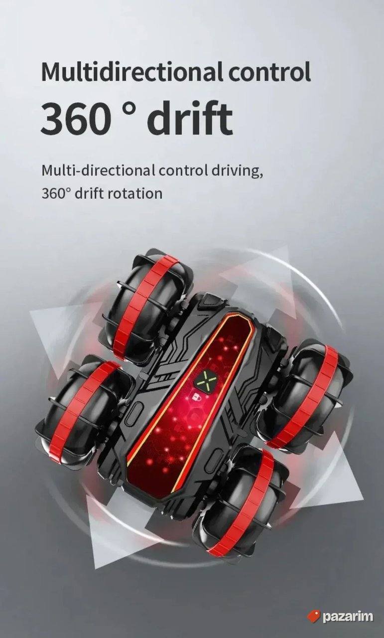 Auto vodootporan AMPHIBIOUS 2u1 na daljinski + Narukvica 5