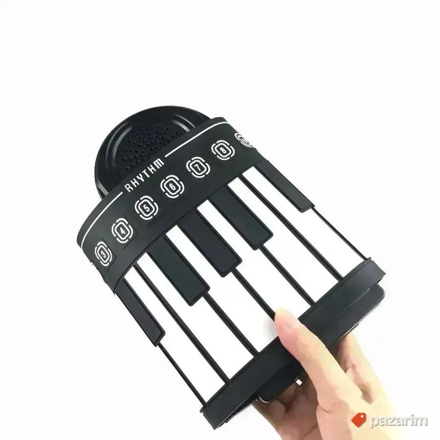 SILIKONSKI piano ROLL UP sintisajzer 49 dirki Gratis baterij 8