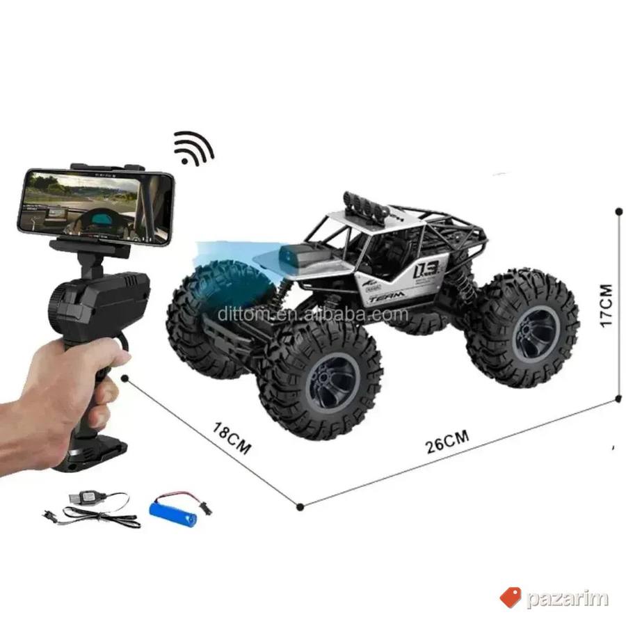 Auto DŽIP za sve terene+Daljinski+Kamera /Gratis baterije 4