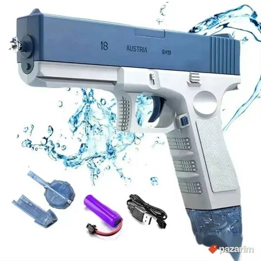 Električni pištolj na vodu na punjivu bateriju+ USB/ igračka