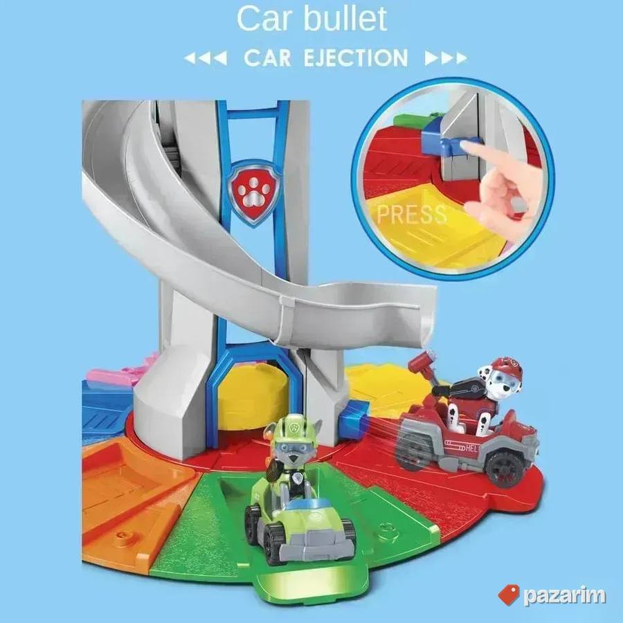 VELIKA osmatračnica+6 kom Patrolne šape u vozilima igračka 7