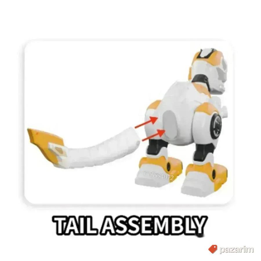 Robot SPREJ DINOsaurus igra /pomera glavu i rep+Daljinski 4