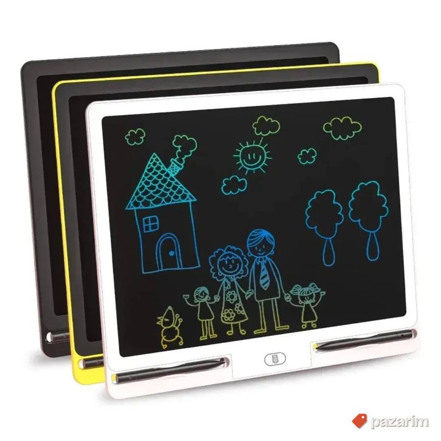 Velika tabla tablet 16 inča+ 2 olovke piši briši za decu 3