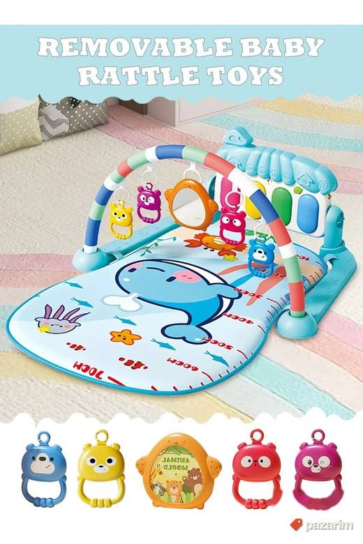 Podloga baby piano prostirka+ dodaci za bebu