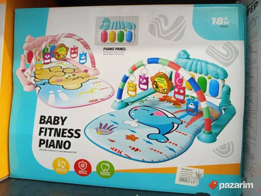 Podloga baby piano prostirka+ dodaci za bebu 4