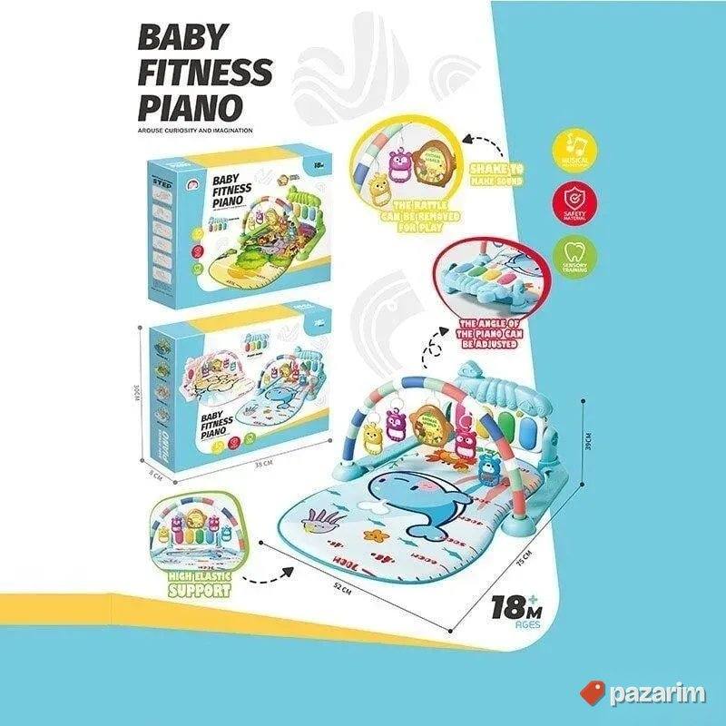 Podloga baby piano prostirka+ dodaci za bebu 5