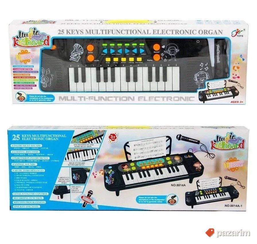 Multifunkcionalni sintisajzer+ Mikrofon za decu igračka 5