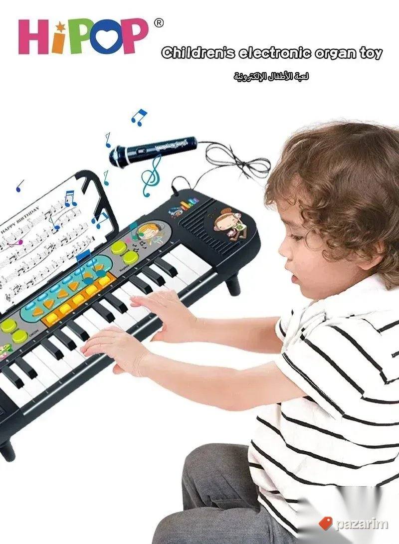 Multifunkcionalni sintisajzer+ Mikrofon za decu igračka 6