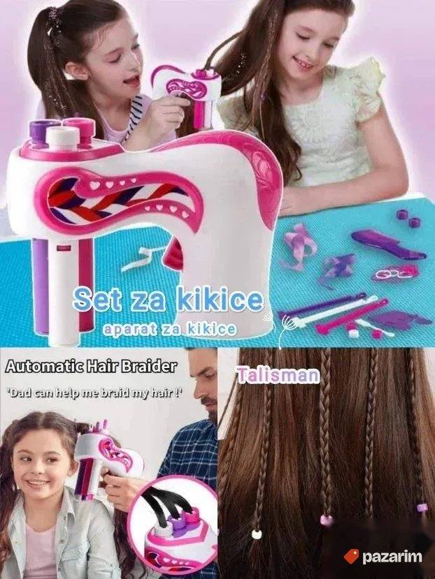 Aparat za pravljenje kikica+ Aparat sa cirkonima za kosu 5