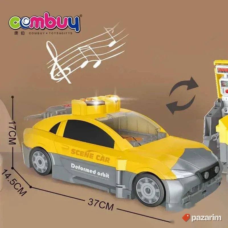 TRANSFORMERS Auto 2u1 se pretvara u garažu+ 6 autića igračka 7