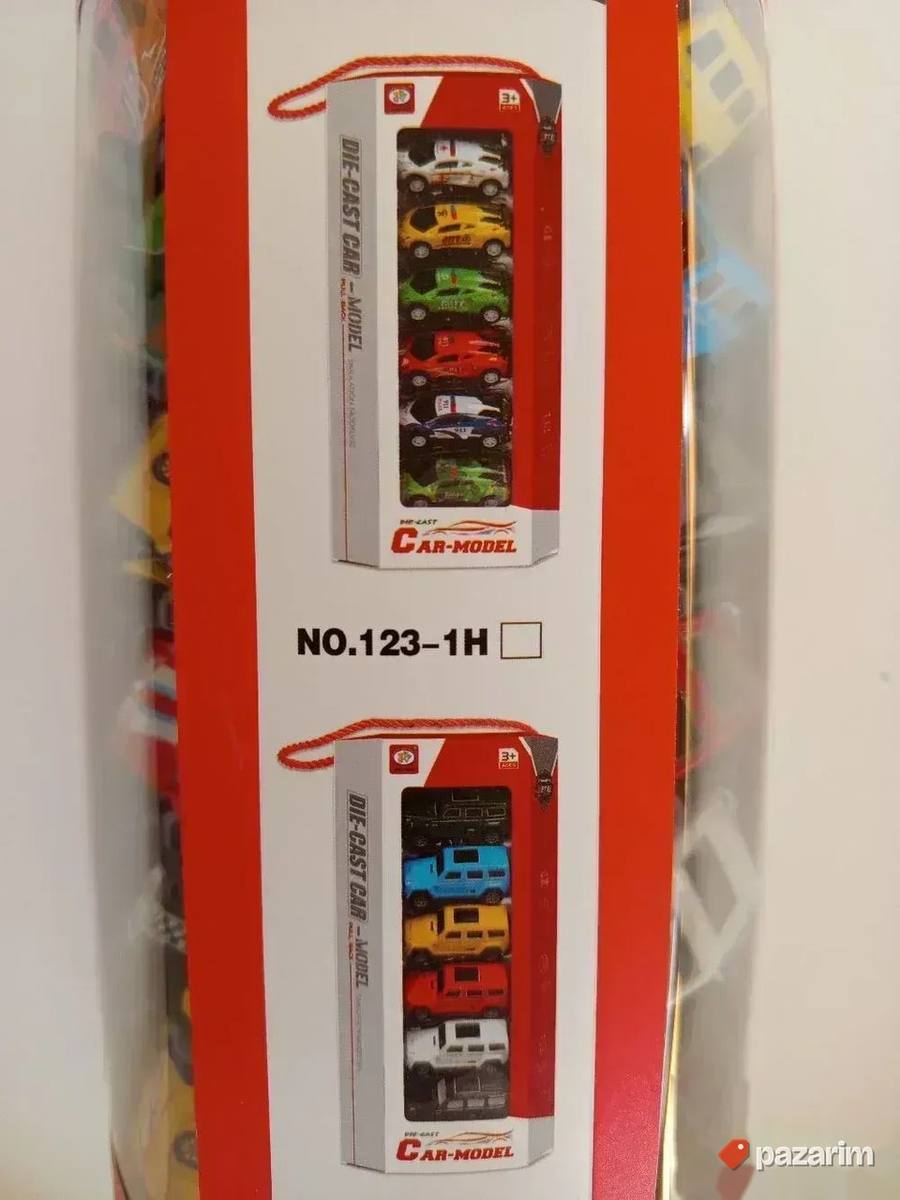 Set 18 PULL BACK metal raznovrsnih autića igračka 6