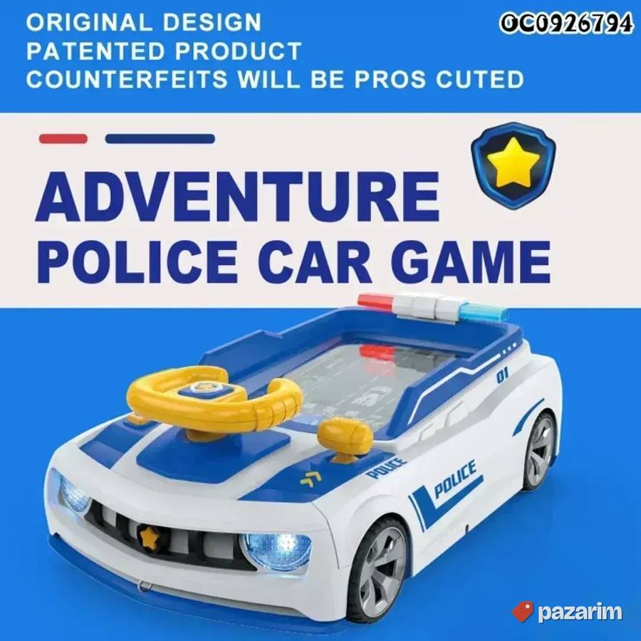 VOLAN simulator policijski auto trkačka staza igračka 6
