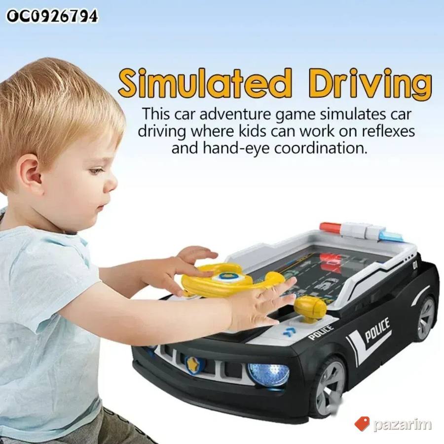 VOLAN simulator policijski auto trkačka staza igračka 8