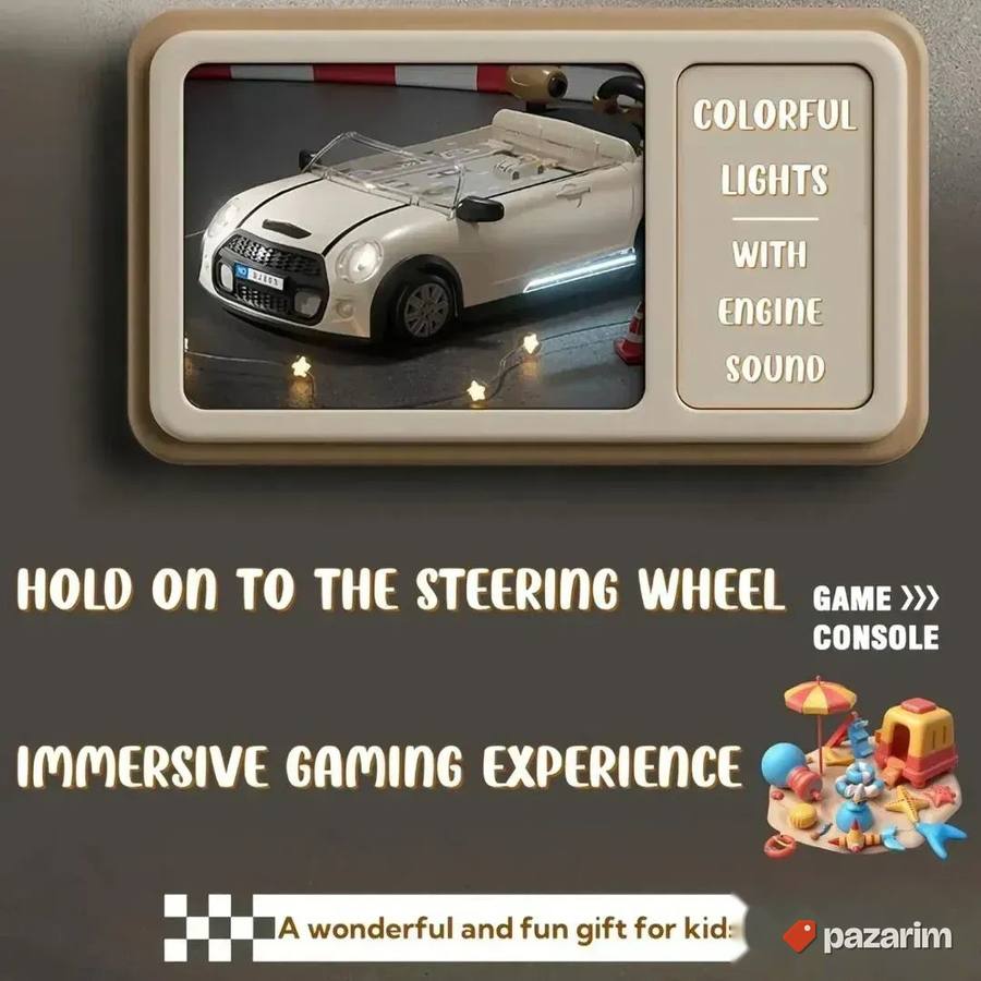 Volan simulator beli kabriolet igračka 7