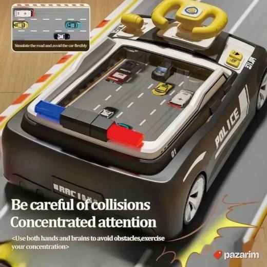 Policijski auto Volan simulator trkačka staza igračka