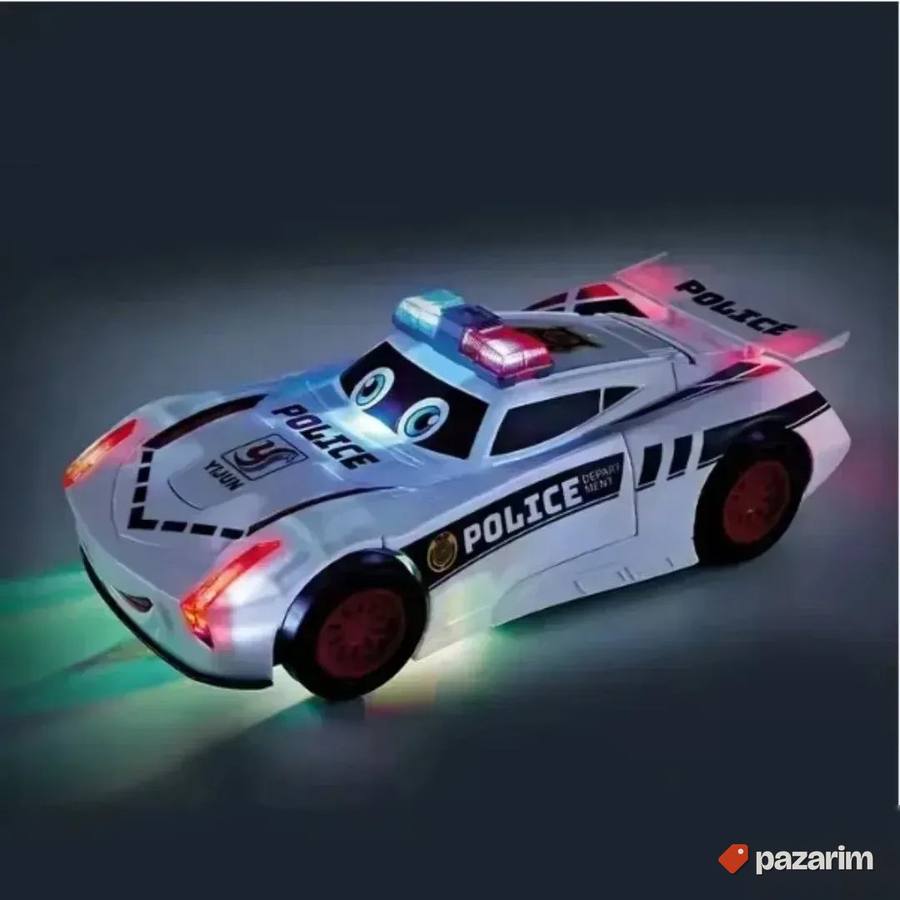 POLICIJA auto transformers robot 2u1 igračka 2