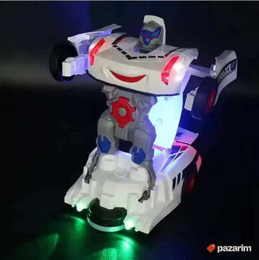 POLICIJA auto transformers robot 2u1 igračka 7