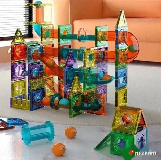 3D Magnetne raznobojne 73 kocke igračka