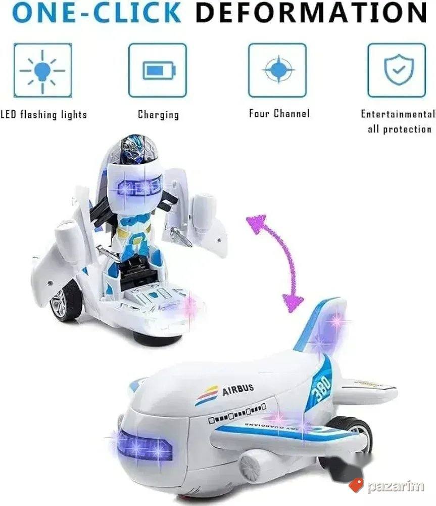 AVION transformers robot 2u 1 svjetlo+zvuk igračka 3