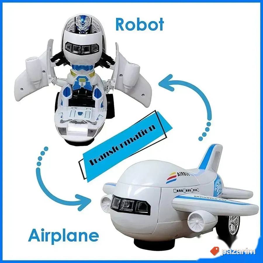 AVION transformers robot 2u 1 svjetlo+zvuk igračka 4