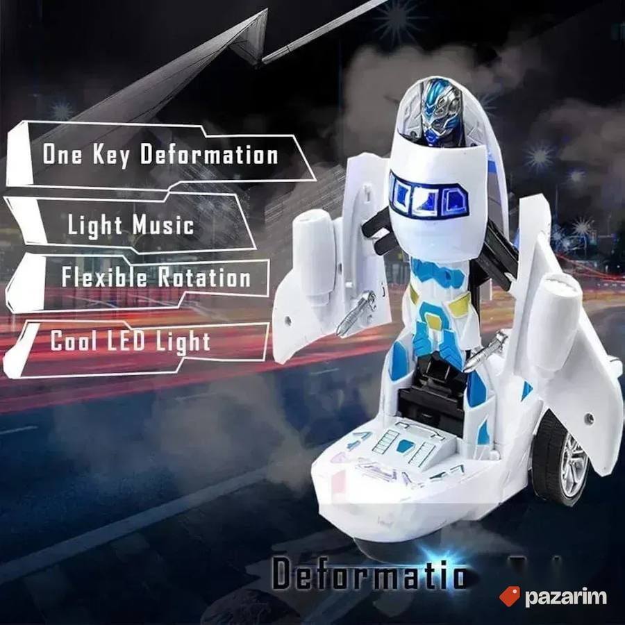 AVION transformers robot 2u 1 svjetlo+zvuk igračka 5