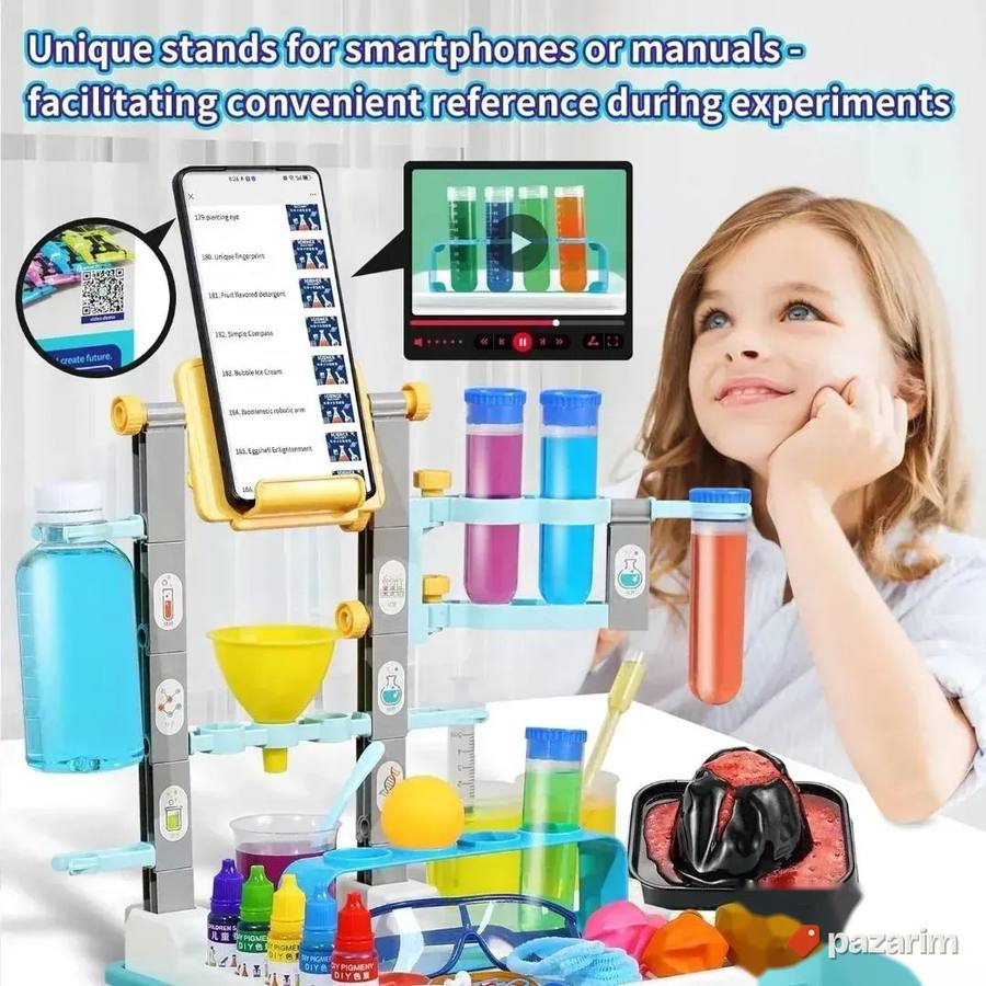 LABORATORIJSKI SET za raznorazne experimente igračka za decu 2